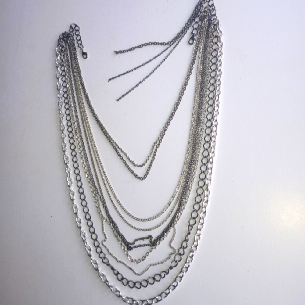 Multiple Chain Necklace - Picture 7 of 8